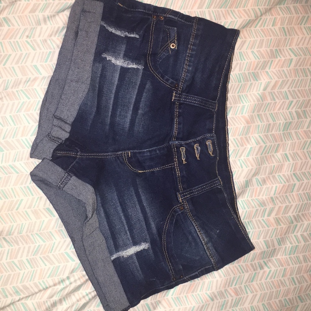 jean shorts